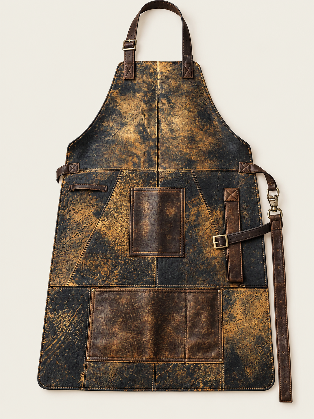 MATEUS Leather Apron ULTRA Distressed Brown -