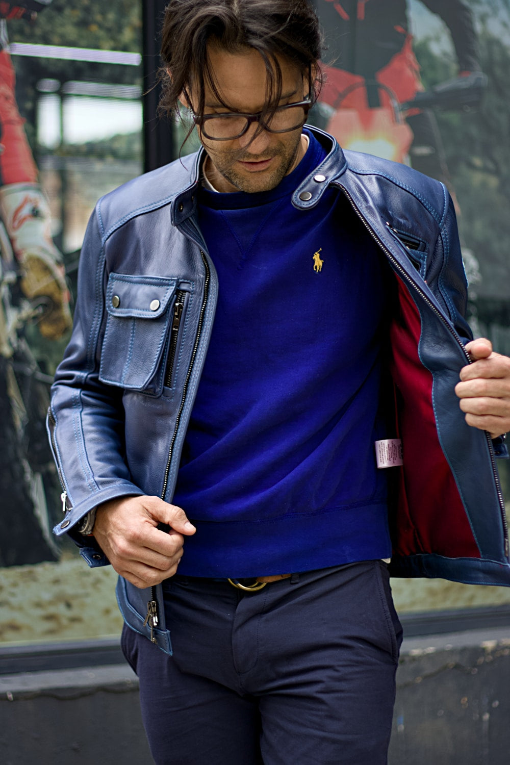 MI6 Vintage Mens HEUER & GULF Edition  Mens - Blue