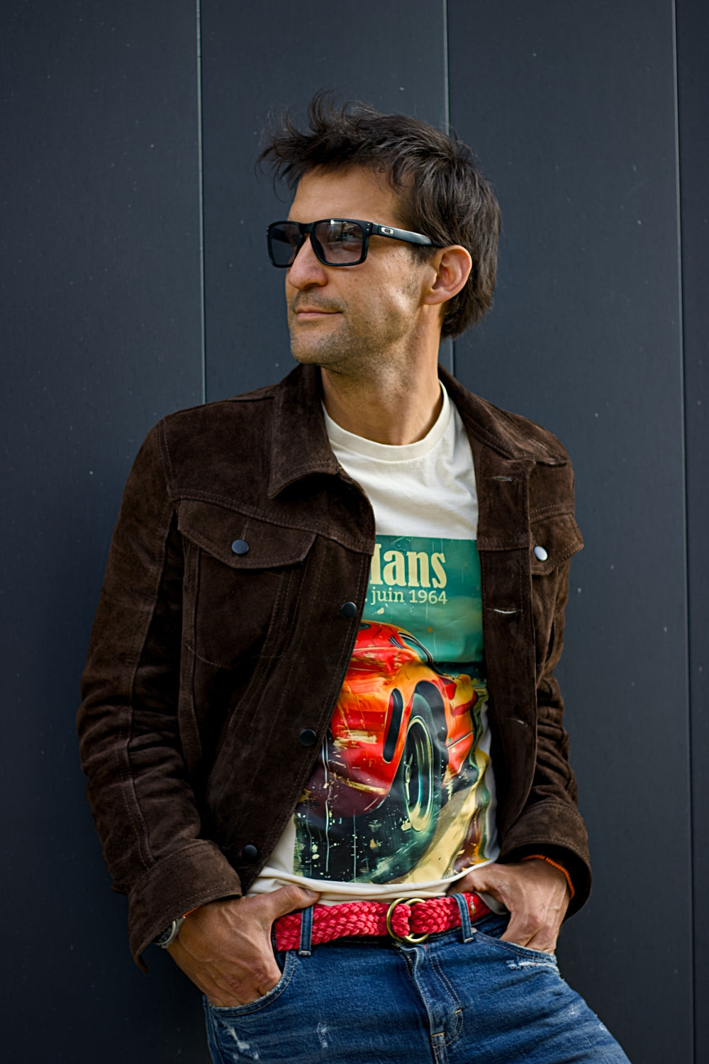 Le Mans 1964 Vintage Graphic Tee – Bone white- Limited