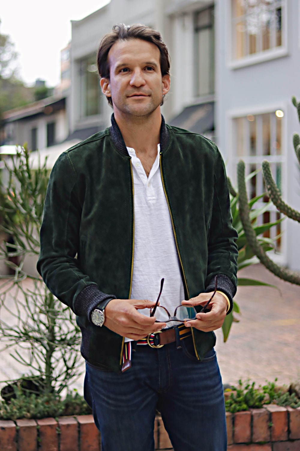 Jacket Outfits Green Suede Bomber Jacket Mens Gioberti Men's Faux