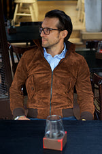 TURIN HR Jacket - Heritage Suede Jacket with Scottish Tartan Lining