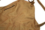 Zip Pocket Premium Leather Grilling Apron BBQ - PDCollection Leatherwear - Online Shop