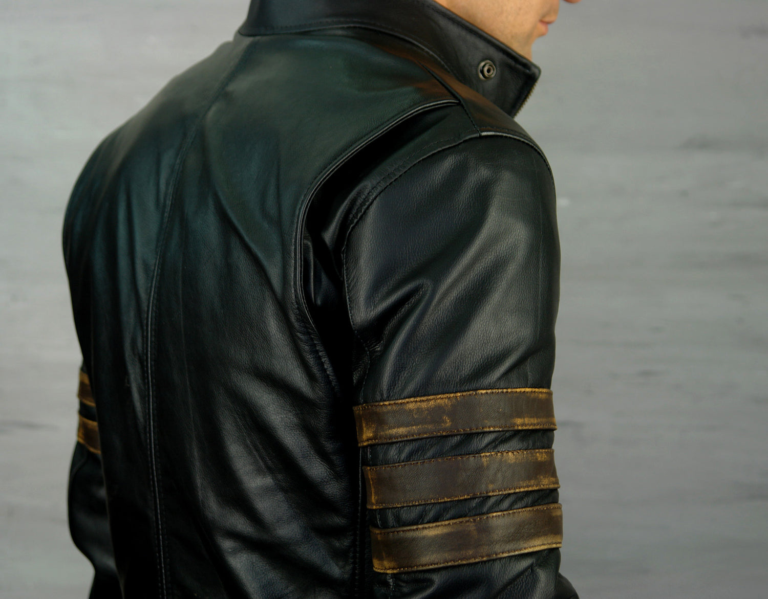 XMEN ORIGINS Leather Jacket Black Edition - PDCollection Leatherwear - Online Shop