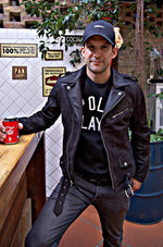 MELBOURNE Leather Jacket - Special Heavy Edition - Satin Black -