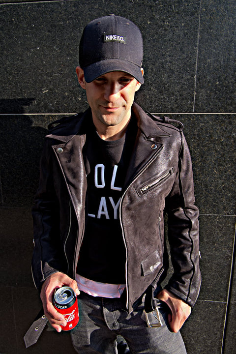 MELBOURNE Leather Jacket - Special Heavy Edition - Satin Black -
