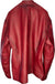 R79 HB Leather Jacket Luxury Cafe Racer Red Vintage Fit Hand Burnished