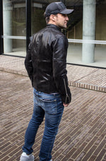 R79 VEGAS Leather Jacket Shine Black- Music - PDCollection Leatherwear - Online Shop