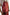 2S Leather Luxury Apron Genuine Leather Red  - Artists, Baristas, BBQ Kitchen Restaurant