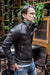 BLACK SOLDIER Leather Jacket  Black   - Luxury Goat Leather