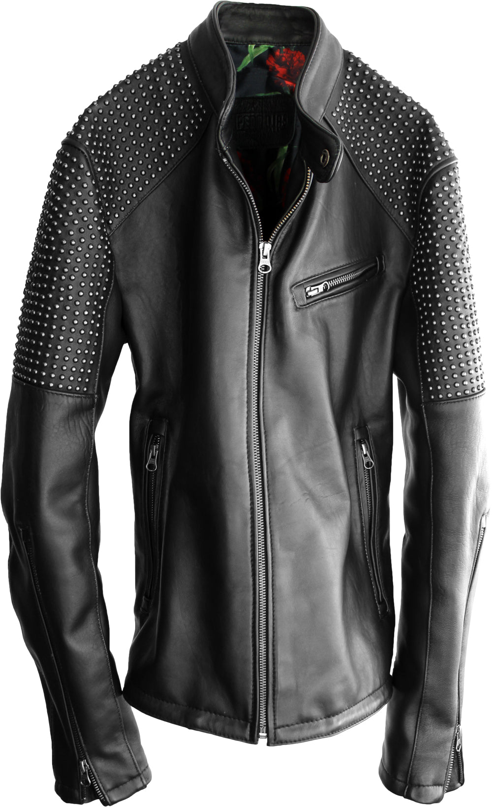 R79 R&R Leather Jacket Mate Black  - Studs - PDCollection Leatherwear - Online Shop