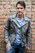 MELBOURNE BK Leather Jacket - Special Edition - Stone Gray -