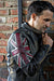 UNION JACK Leather Jacket in Ultra Distressed British Flag Cafe Racer- Limited Ed