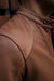 BALLY Leather Jacket - Perforated - Light Brown -