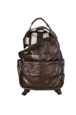 TOMMY Leather Backpack in Antique Brown - PDCollection Leatherwear - Online Shop