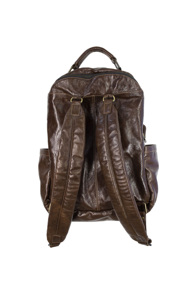 TOMMY Leather Backpack in Antique Brown– PDCollection Leatherwear ...