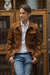 MARTIN Leather Jacket Terra Brown  - Nubuck Suede - - PDCollection Leatherwear - Online Shop