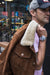 MCDAVE AX Trucker Jacket Shearling Collar in Nubuck Suede - Mocha  - - PDCollection Leatherwear - Online Shop