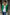 MAR Leather Jacket Shearling  Quilted in Summer Green
