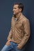 SOL Leather Jacket Lightweight Calfskin in Natural stone color - PDCollection Leatherwear - Online Shop