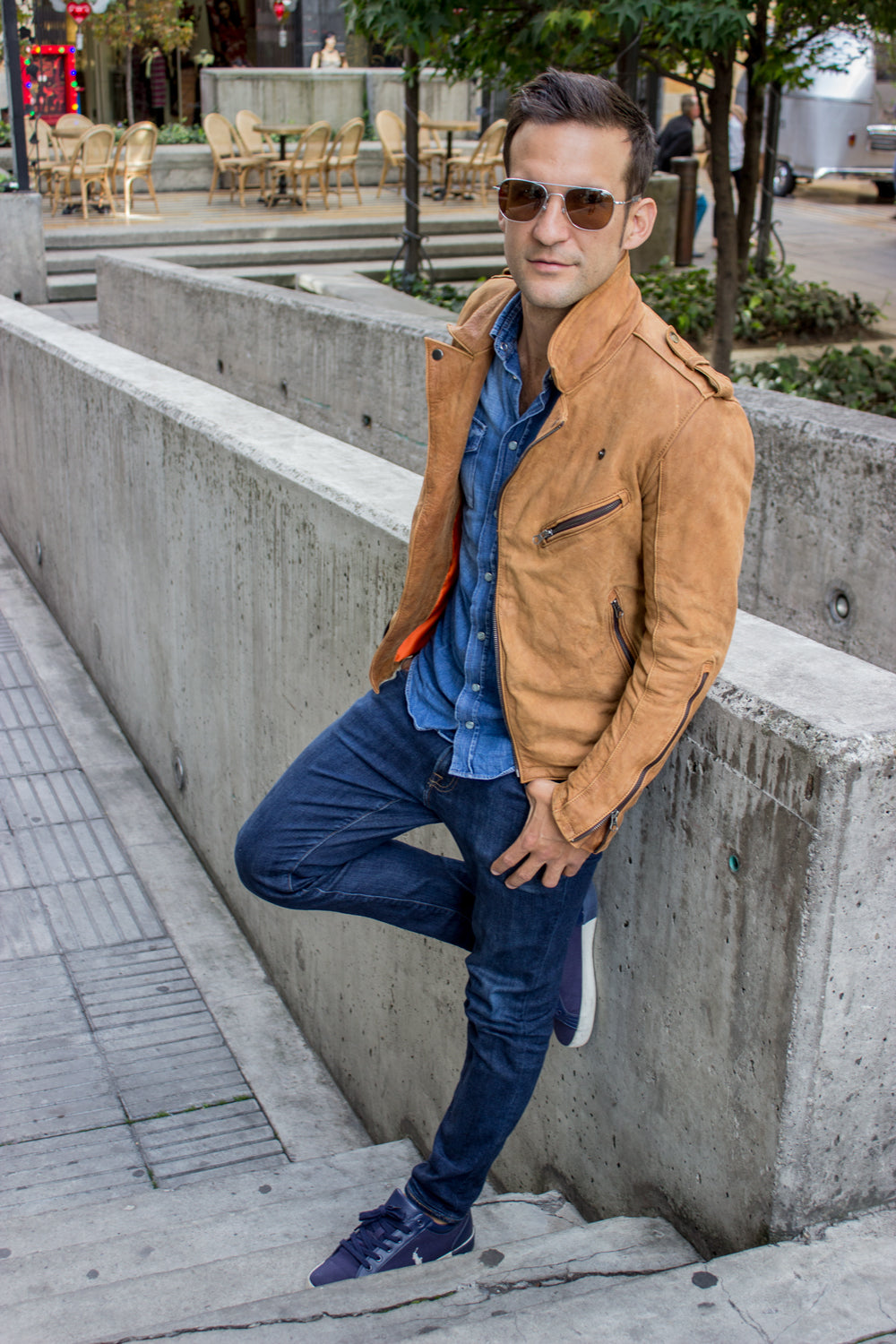 REBEL VALLEY Leather Jacket - Special Edition - Stone Washed - - PDCollection Leatherwear - Online Shop