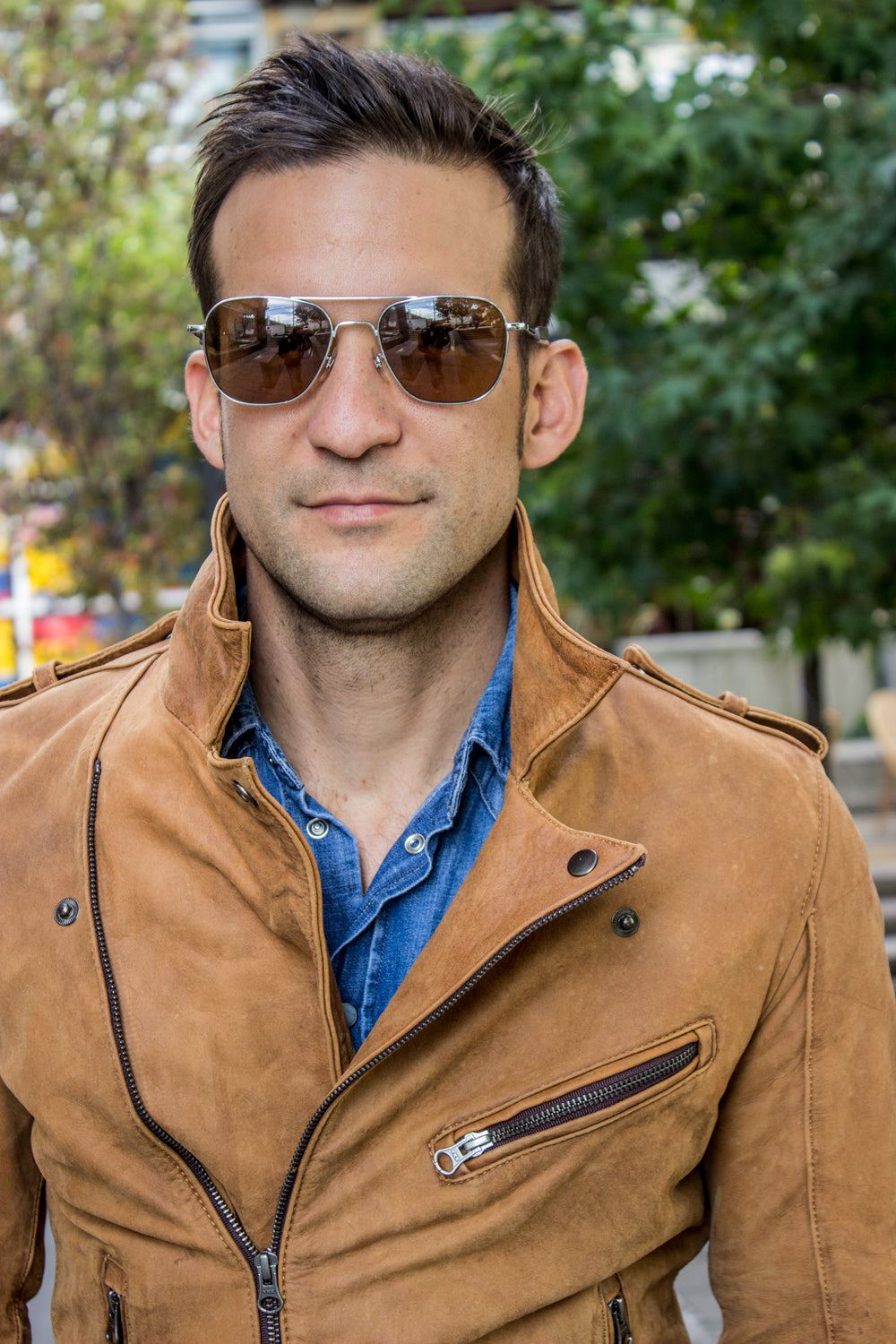 REBEL VALLEY Leather Jacket - Special Edition - Stone Washed - - PDCollection Leatherwear - Online Shop