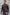 LUXUS HYBRID Bomber Quilted Jacket  Leather Black - Red Stripe - PDCollection Leatherwear - Online Shop