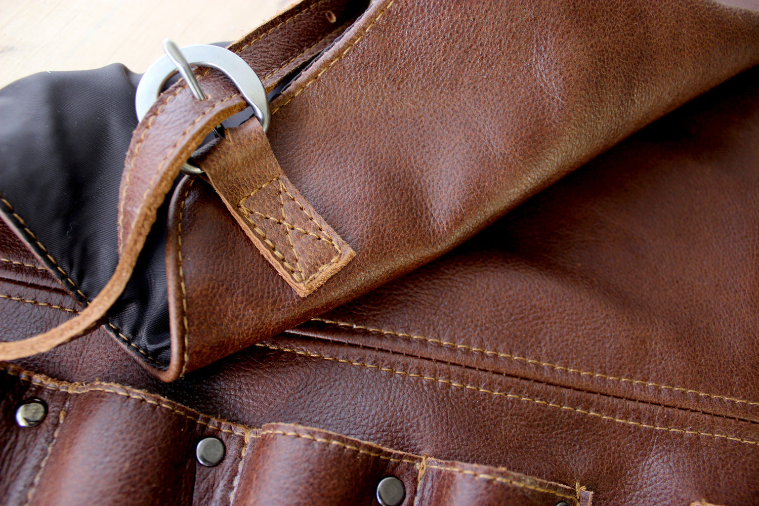 2S Leather Apron Genuine Leather Mahogany  - Baristas BBQ Kitchen Restaurants - PDCollection Leatherwear - Online Shop