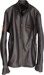 R79 LIMITED Leather Jacket Lambskin Distressed Brown Vintage Fit - Cafe Racer - PDCollection Leatherwear - Online Shop
