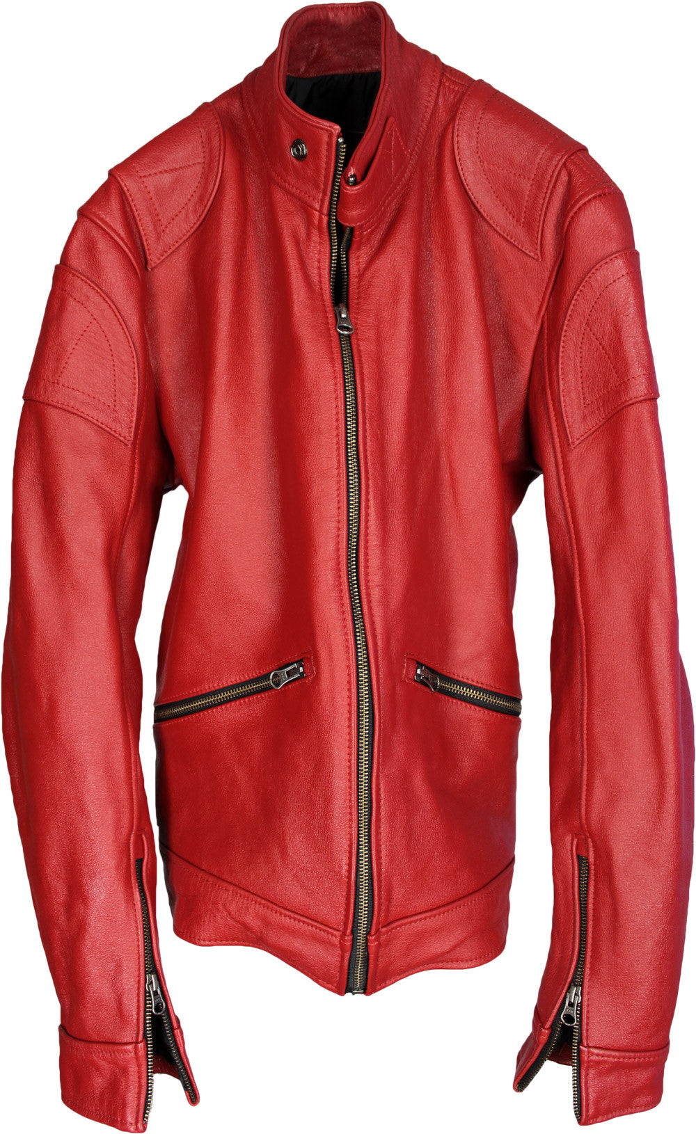 PRAGA Leather Jacket Red - PDCollection Leatherwear - Online Shop