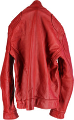 PRAGA Leather Jacket Red - PDCollection Leatherwear - Online Shop