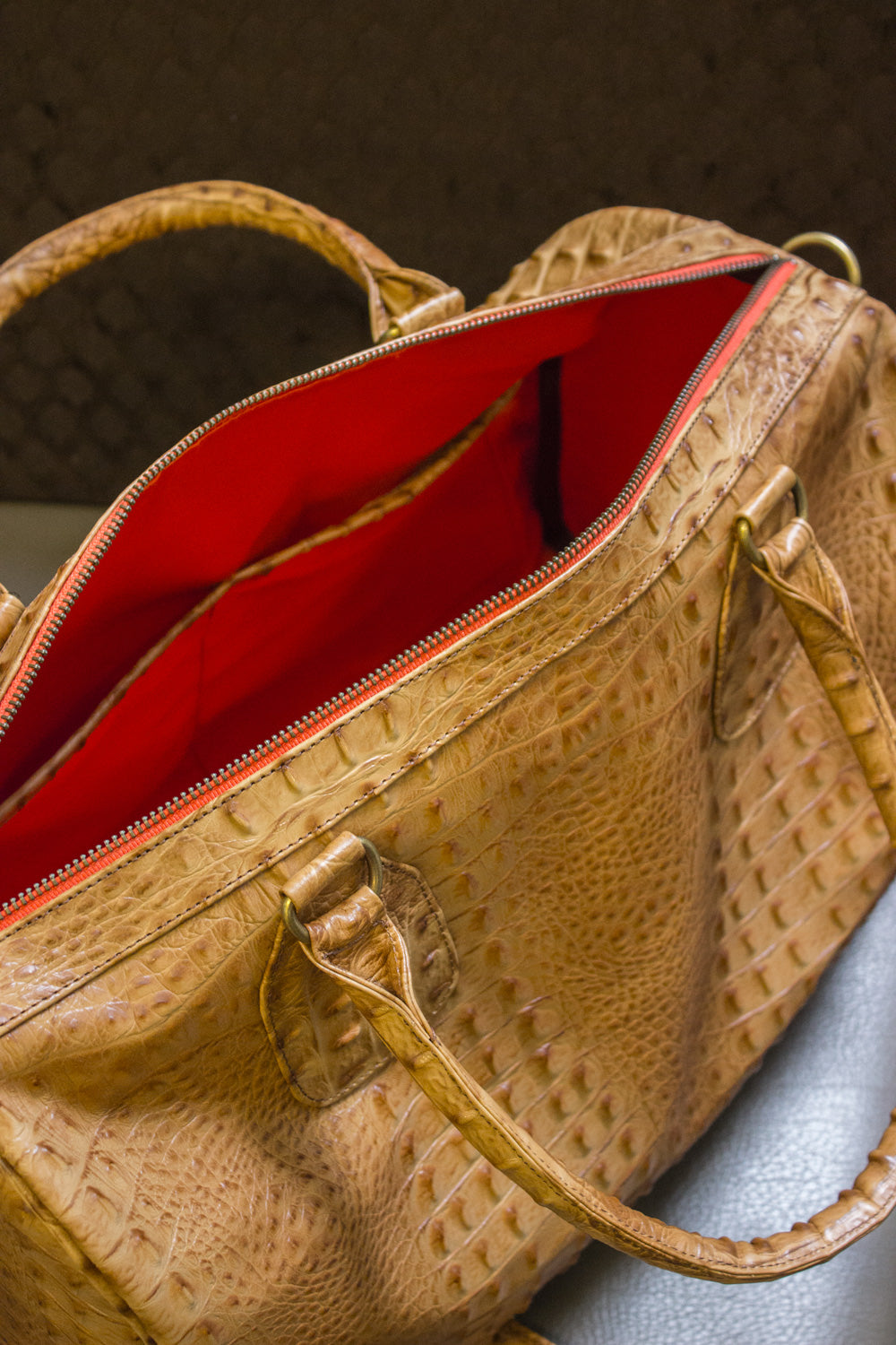 OUST Leather Bag in Luxury animal embossed - PDCollection Leatherwear - Online Shop
