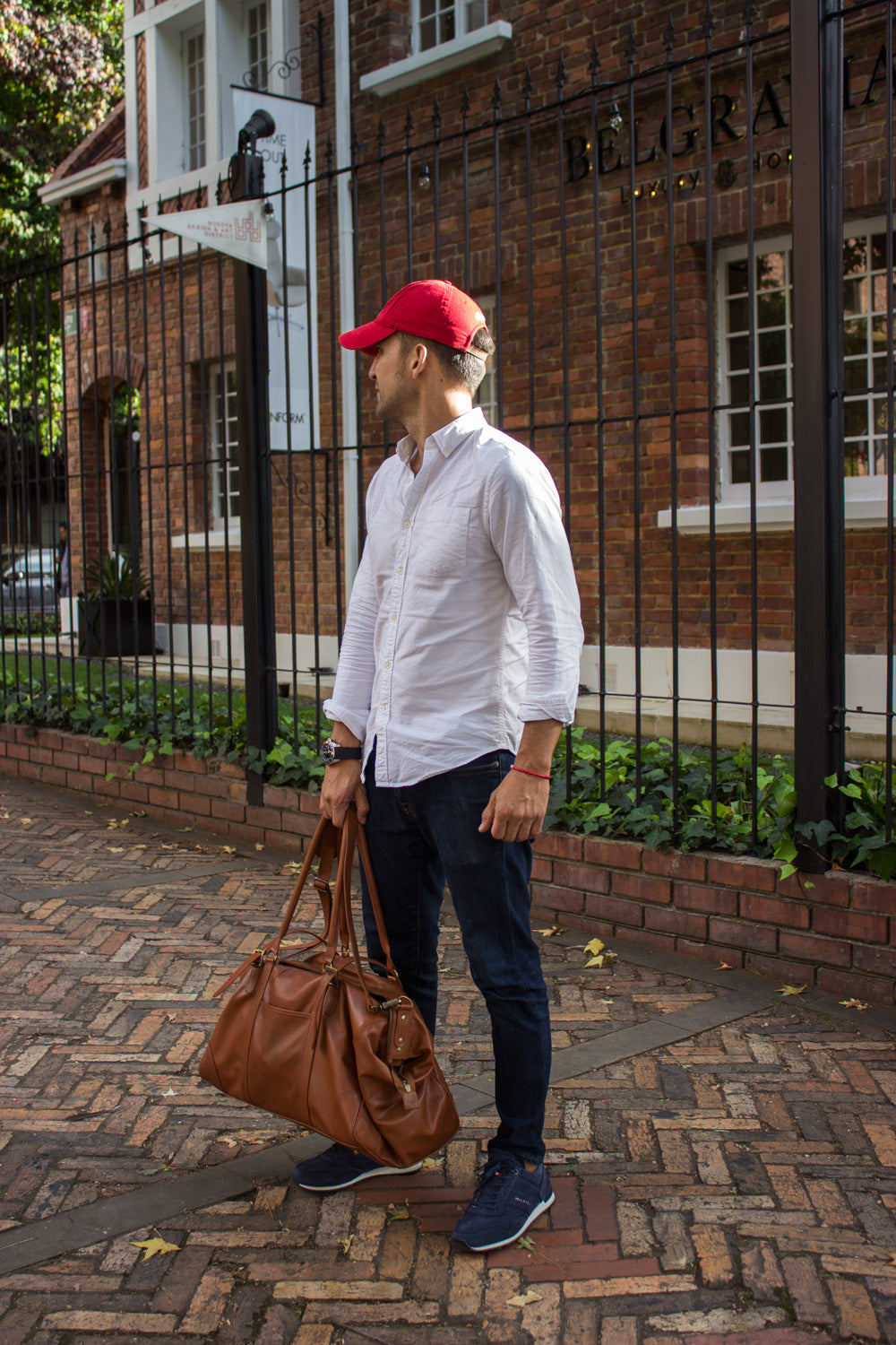 WEEKEND LUX Leather Bag in Brown Color - PDCollection Leatherwear - Online Shop