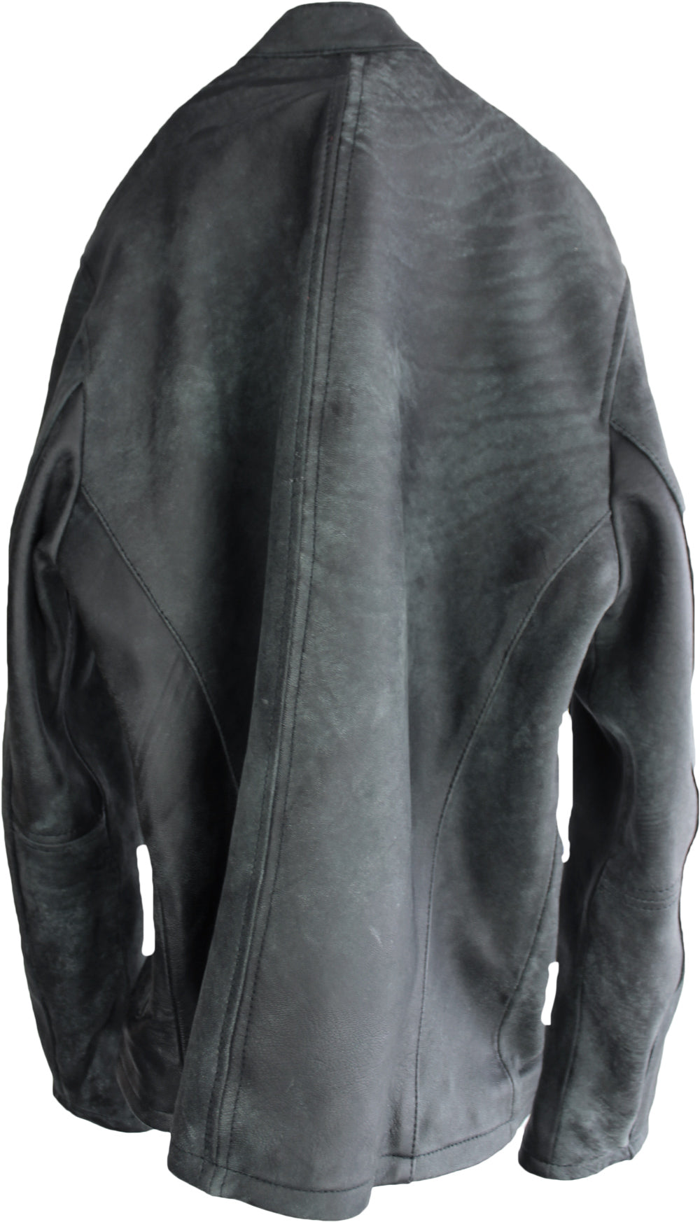 R99 Leather Jacket Washed Leather - Gray - PDCollection Leatherwear - Online Shop