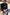 LOTUS SD Leather Quilted Jacket Nubuck Suede Midnight Black  -