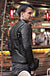 LOTUS ROCKSTAR  Leather Jacket Black w/ Black Hardware