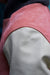 MONTANA Leather Bison Suede Varsity Jacket - Natural Pink & Cream