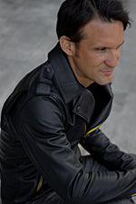 Rebel LAMBO Edition Black & Yellow Leather Jacket in Calfskin