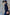BOSTON 80 Leather Buffalo Suede Varsity Jacket - Blue & Ivory Stripes Raw Code