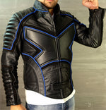 CYCLOPS Leather & Suede Jacket - XMEN Movie - PDCollection Leatherwear - Online Shop