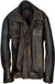 GHOST Leather Jacket Distressed Brown Mid-Length - PDCollection Leatherwear - Online Shop