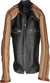 CARRERA Leather Jacket Cafe Racer Stripes Motosport  - Distressed Black - PDCollection Leatherwear - Online Shop