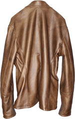 R79 Leather Jacket Hazelnut Vintage Cafe Racer - - PDCollection Leatherwear - Online Shop