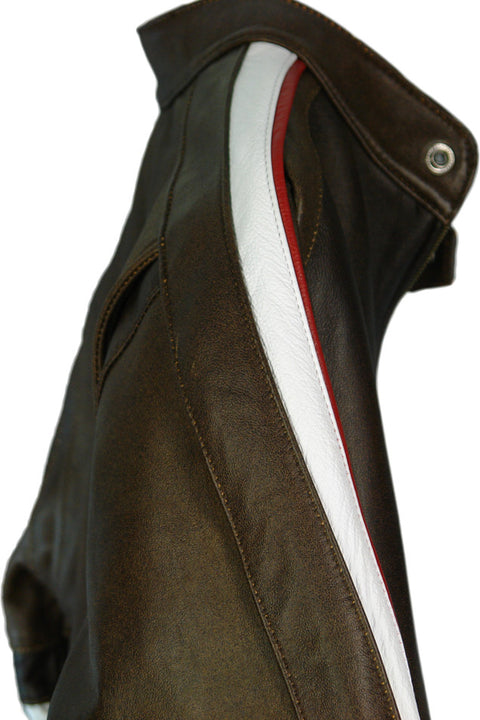2W WAR OF WORLDS Leather Jacket Brown Edition - Tom Cruise - PDCollection Leatherwear - Online Shop